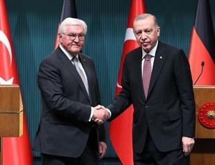 Erdoğan, German president discuss ties, warn of war’s impact on Europe