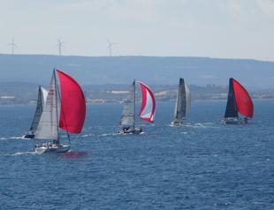 Athletes set sail from Istanbul to Çanakkale for presidential yacht races