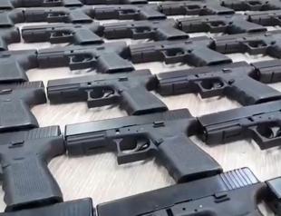 Istanbul police seize thousands of gun parts hidden underground