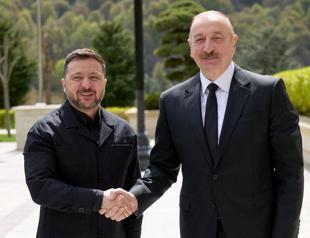 Ukraine signs pacts with Azerbaijan in drone push