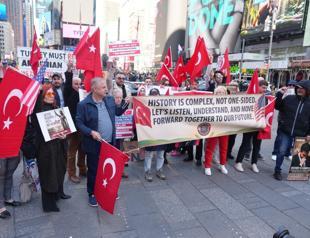 Turkish community protest in Times Square against Mamdani’s comments