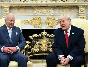 Trump hails British as friends as king visits amid Iran tensions