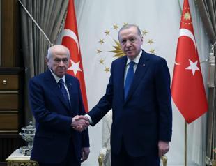 Erdoğan, Bahçeli meet to review anti-terror project