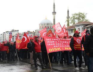 Workers hold nationwide rallies to mark Labor Day as hundreds detained
