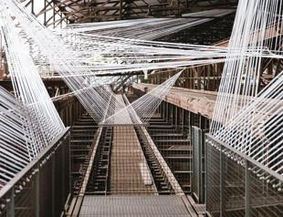 Artists bring new life to a gigantic former ironworks