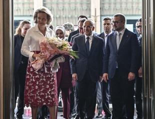 Belgian Queen Mathilde pays visits to Istanbul Financial Center