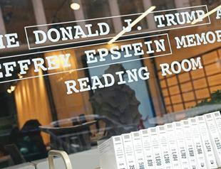 Epstein files on display at New York pop-up exhibit