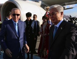 Erdoğan visits Kazakhstan for strategic partnership talks