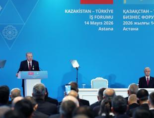 Erdoğan highlights importance of Caspian-transit Middle Corridor
