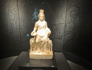 Museum stands out with mythological deity figures