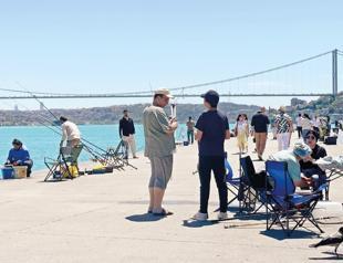 Istanbul residents embrace rare calm