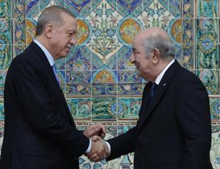 Erdoğan discuss ties, cooperation with Algeria’s Tebboune
