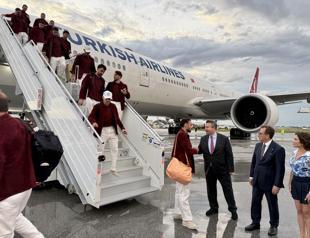 Türkiyes national team arrives in US for FIFA World Cup
