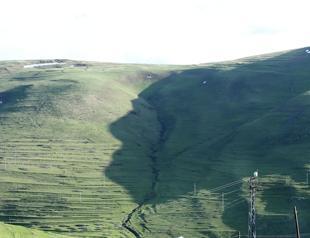 Natural Atatürk silhouette reappears in Ardahan