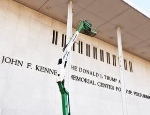Kennedy Center drops Trump name from website