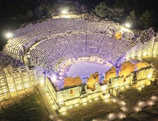 Patara welcomes visitors after dark