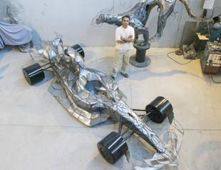 Sculptor’s F1 art receives exhibition offer from UK