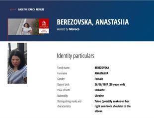 Hunt for Ukraine woman after Monaco bomb attack: Interpol