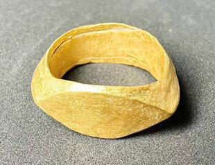 Gold rings found during dig at Thailand archaeological site