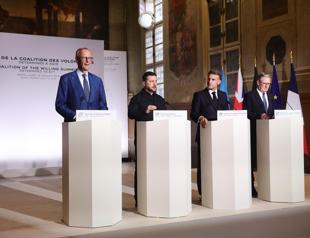 Ukraine allies pledge more air defense, pressure Russia