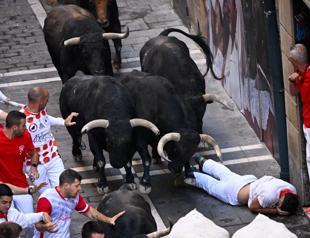 7 gored or bruised during San Fermin bull runs