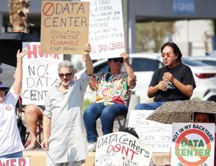 Data center battles marking politics worldwide