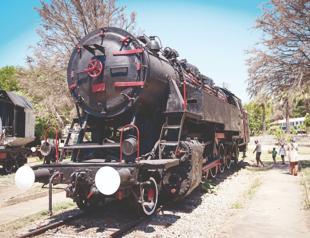 Restored steam locomotive museum welcomes visitors