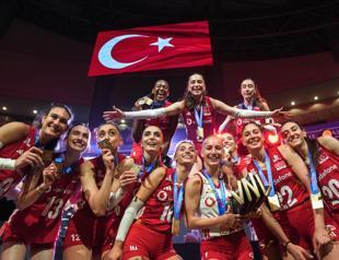 Türkiye beat Brazil to win second VNL title