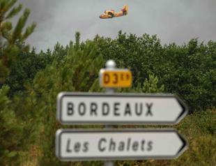 Wildfires near Bordeaux bring more troubles to France’s wine industry