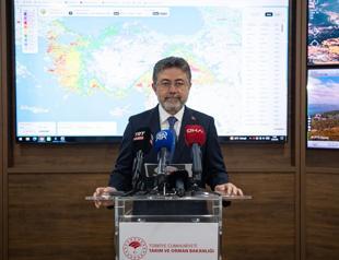 Most fires across Türkiye under control, minister says