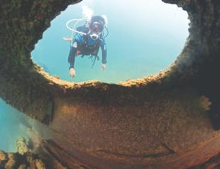 Divers explore Van Lake’s underwater heritage