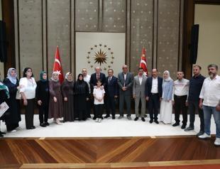 Erdoğan meets families of school attack victims