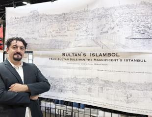Turkish artist recreates Istanbul panorama