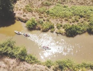 Kocaeli streams attract canoeing enthusiasts