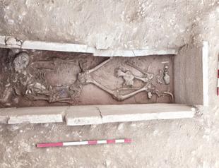 Ancient wrestler’s tomb discovered in Aspendos