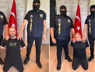 Two crime bosses wanted by Interpol extradited to Türkiye