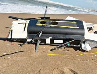 More UAV debris washes ashore on Black Sea coast