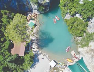 Göynük Canyon draws adventure seekers