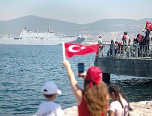 Turkish navy stages major display ahead of Teknofest’s maritime edition