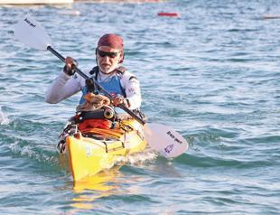 57-year-old’s countrywide expedition in 5-meter canoe