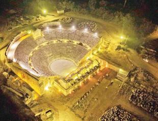 Solar plant lights up ancient Tlos theater