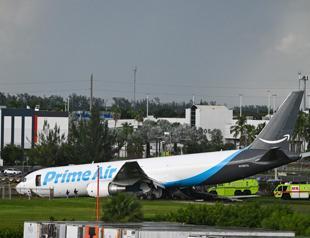 Five killed as Amazon cargo plane crashes in Miami