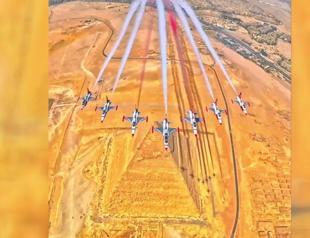 Turkish Stars soar over Egypt’s pyramids