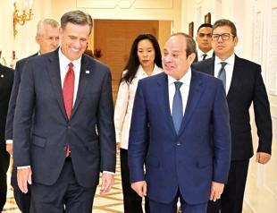 CIA chief meets Egypt’s Sisi in rare Cairo talks
