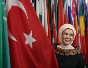 Turkish first lady spotlights environmental crisis