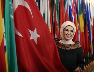 Turkish first lady urges global standards for child online safety