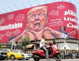 Wartime billboards in Tehran mock Trump