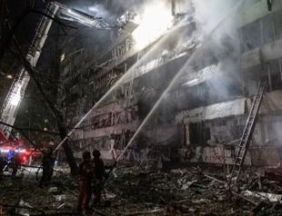 Heavy Russian strikes on Ukraine kill 6, cut power in Kiev