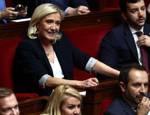 Le Pen looms large as Macron enters final months on EU stage