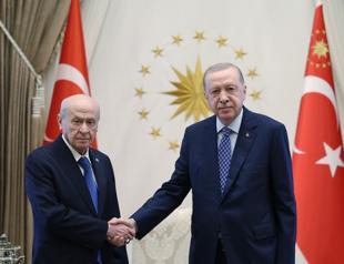 Erdoğan, Bahçeli hold talks in Ankara